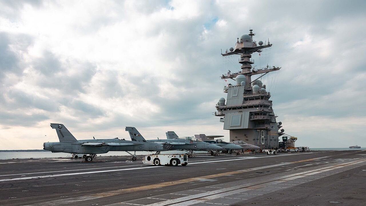 Navy Weighs Costly Carrier Redesign to Match Trump's Taste